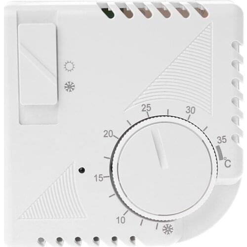 Universal Room Thermostat Energy Save Mechanical Temperature Controller w Switch