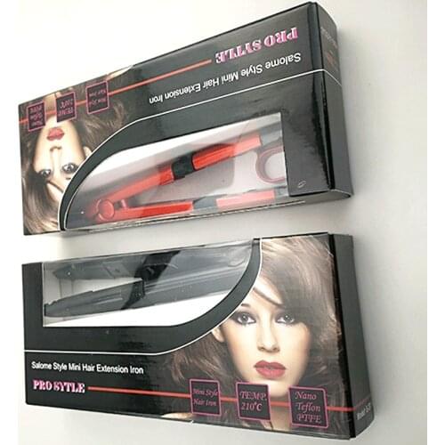 Hair Extensions Iron Heat Hair Loof Iron Connectors Fusion Hair Connector Salome Temperature Keratin hair extension Connectors
