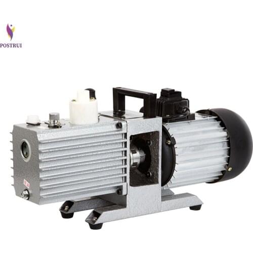 1400rpm Rotary vane vacuum pump two-stage laboratory 2XZ-1 small pumping widely used visual oil meter vacuum pump 250W 220V 1pcs