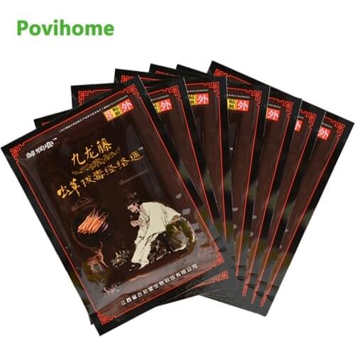 56pcs Orthopedic Joint PainKiller Medical Plaster Precious Cordyceps Rheumatism Patches Body Muscular Fatigue Arthritis D2658