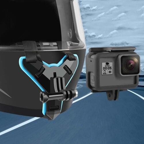 80% Hot Sales!! Camera Full Face Helmet Chin Mount Holder Support Stand Accessories for GoPro