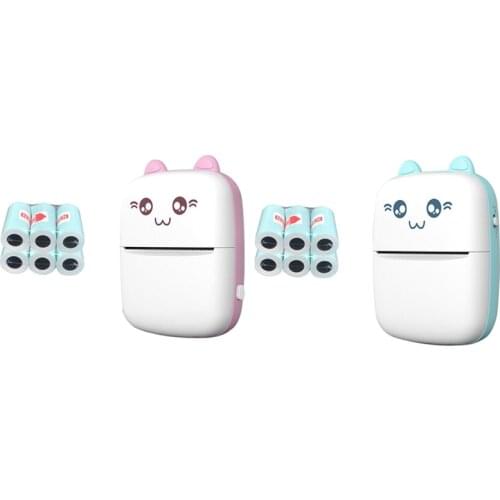 Wireless Label Printer Bluetooth Mini Portable Pocket HD Thermal Photo Tag Price Sticker Printer Fast Printing