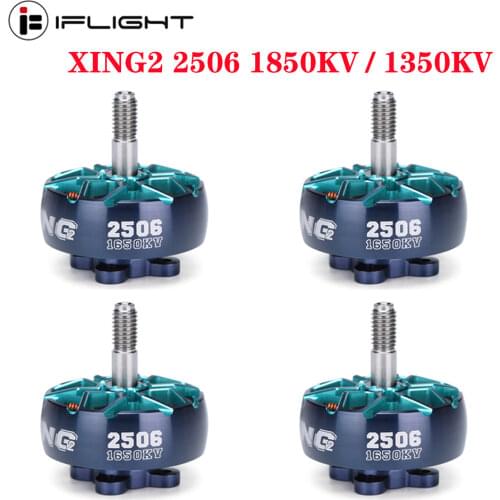 IFlight XING2 2506 1650KV 4S / 1350KV 6S FPV Brushless Motor Compatible 6Inch propeller for FPV Long Range Drone Parts
