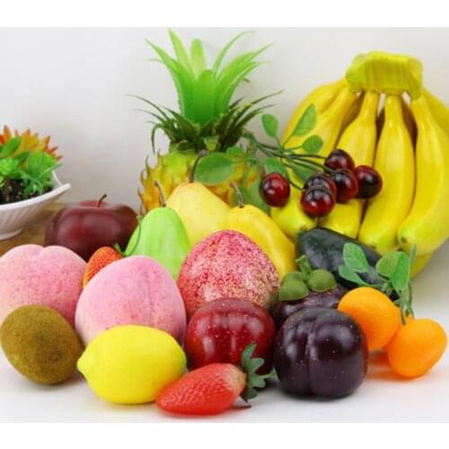 Lifelike Banana Bunch Artificial Plastic Fake Fruits Decor Prop Party Decor Fake Banana 2020 New Arrivalf For Home Diy Tools