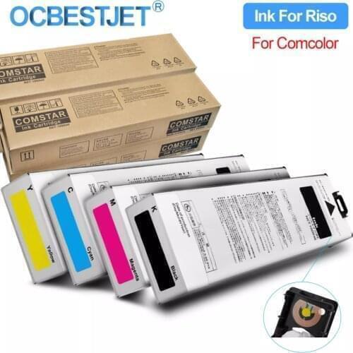 Compatible Ink Cartridge For Riso Comcolor X7200 X7250 Inkjet Printer (4 color optinal)