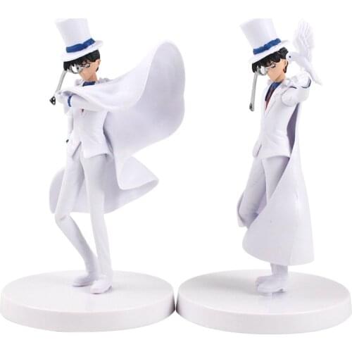 15cm 2pcs/set Detective Conan Figure Toys Conan Kaitou Kid Collection Model Doll