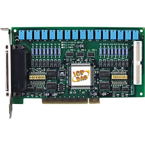 New Original Spot Photo For PCI-P16R16U Universal PCI 16 Isolated Digital Input + 16 Relay Output card