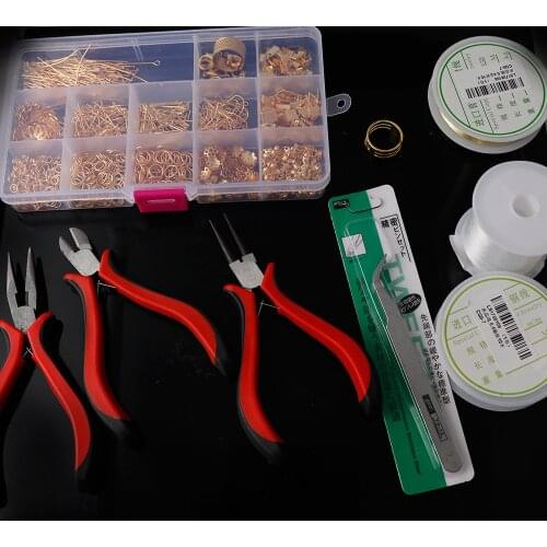 Basic Metal Findings Basic Accessory Set Add Nail Tweezers Pliers Jewelry Accessories & Findings