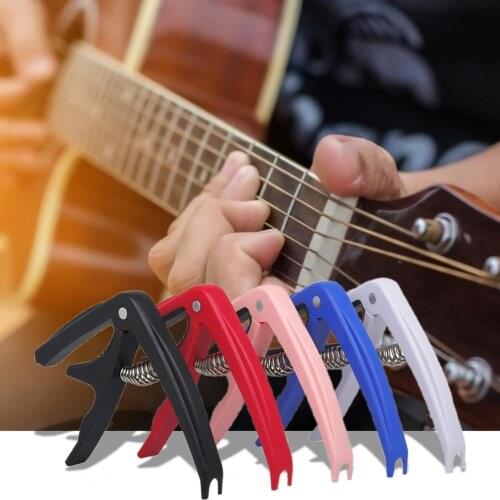 Plastic Guitar Capo for 6 String Acoustic Classic Electric Tuning Clamp Musical Instrument Accessories