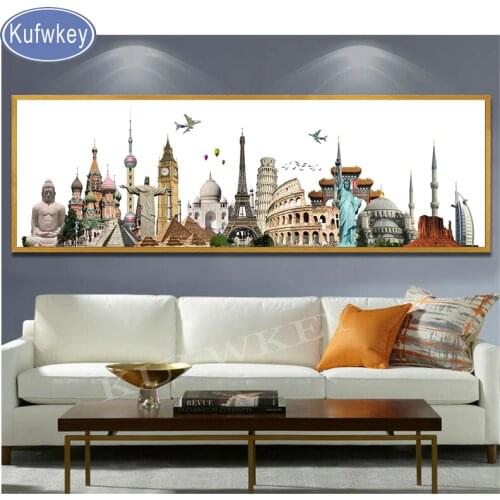 Full,5d,Diamond Embroidery,Large,diy,Diamond Painting,City Symbol/New York/Paris/London 3d image,Stitch Cross,Mosaic picture