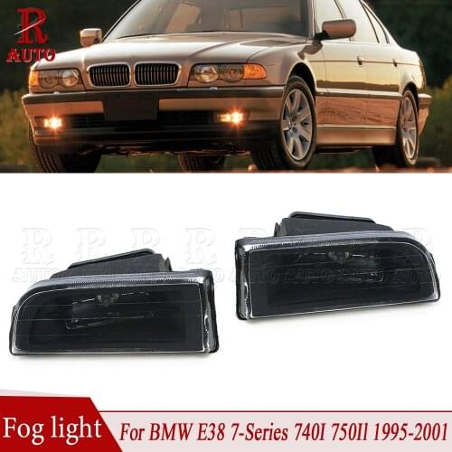 R-Auto Front Bumper Fog Light Fog Lamp Car syling For BMW E38 7-Series 740I 750Il 1995 1996 1997 1998 1999 2000 2001 63178352024