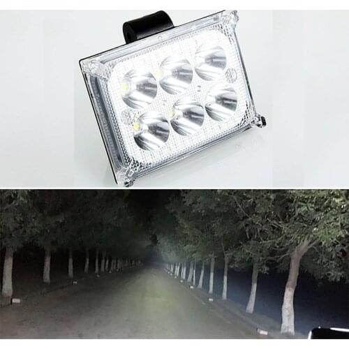 Work Light Square Offroad Led 12V Extra Light Portable Flood Light Motor Tractor Truck Car Styling lamp motorcycle day buld