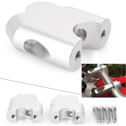 Motorbike Handle Bar Handlebar Riser Sets Moves Bar Up 40mm Tool For BMW F800GS 2008-2017 CNC Aluminium Motorcycle Accessories