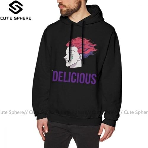 Hisoka Hoodie Hisoka Delicious Hoodies Red Winter Pullover Hoodie Cotton Long Sleeve Male Casual Large Outdoor Hoodies