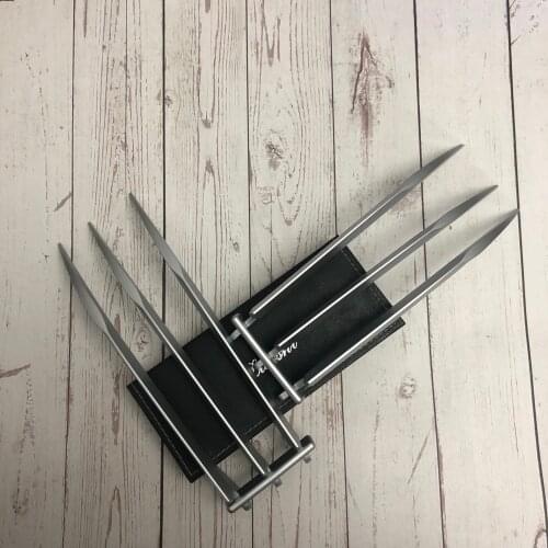 1 Pair Plastic s Blade Claw Paw 1:1 Cosplay Super Hero Cosplay X-23 Laura Kinney Claw Weapons Adult Kid Toy