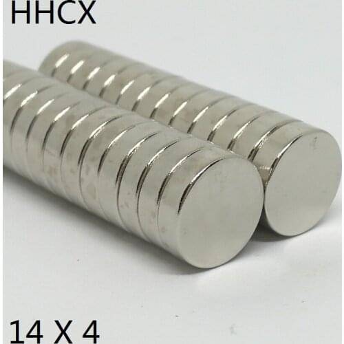 10 20 50 100PCS/LOT Disk magnet 14*4 N35 Magnet 14x4 Magnets for speaker