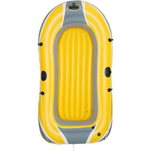 3-person Inflatable Boat Kayak Canoe Fishing Boat With Double Valve Portable Thickened Pvc Kayak For Adults Fishing Boat Kayak