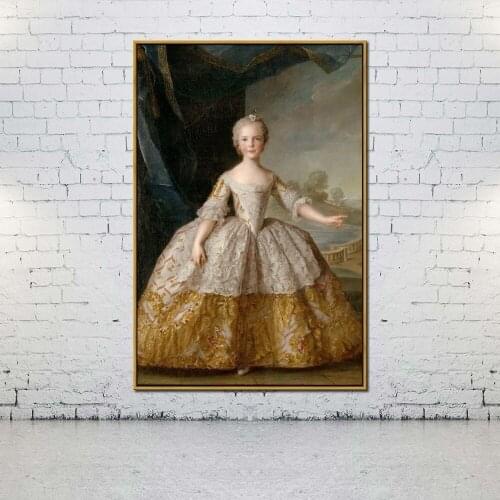 Artcozy Oil Canvas Painting Louis XIV, son of the great Dolphin For Home Decoration Wall Art