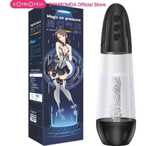 Automatic Penis Enlargement Pump Vibrator Sex Toy for Men Male Masturbator Penis Extender Penile Vacuum Pump Masturbator for Men