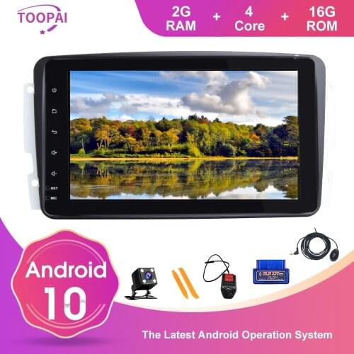 TOOPAI For Mercedes Benz CLK W209 Vito W639 Viano Vito Android 10 GPS Navigation Car Multimedia Player Auto Radio Head Unit