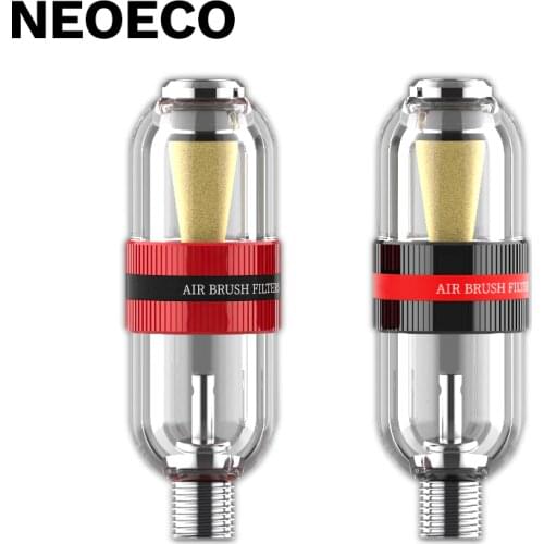 Airbrush Filter Moisture Water Trap Separator Strainer Airbrush Fittings Spray Gun Accessories 1/8 Interface Detachable