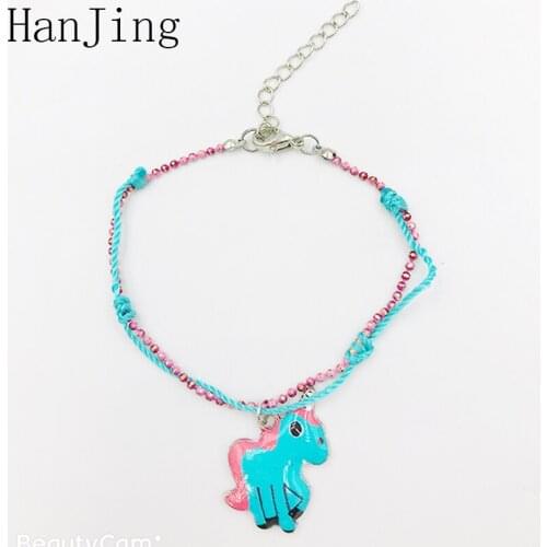 HANJING Blue Bracelets