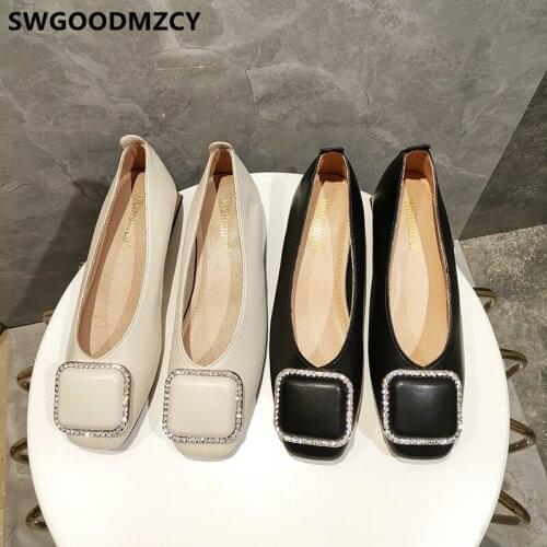 Ladies Shoes Rhinestone Loafers Women Genuine Leather Shoes Women Brand Shoes Women Flats Zapatos Comodos Mujer Bayan Ayakkabi