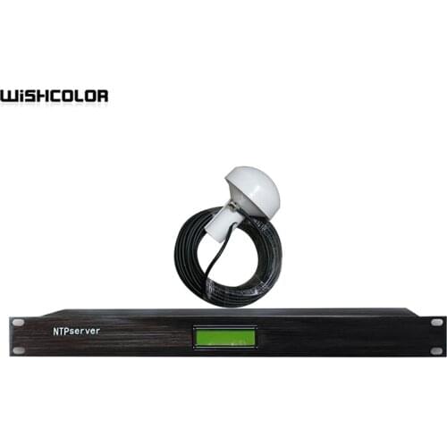 MA-802/GB NTP Server Network Time Server With 2/3/4/5/6/7/8 Ethernet Ports 30M/98.4FT Antenna Cable For GPS Beidou