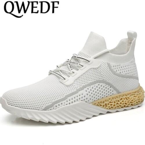 2019 New Mens Casual Sneakers Breathable Non-slip Men Shoes Air Mesh Lace Up Wear-resistant Mens Shoes zapatos de hombre A3-27