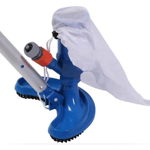 Swimming Pool Vacuum Cleaner Cleaning Disinfect Tool Floating Objects Cleaning Semicircular Suction Head Pond Fountain Brush