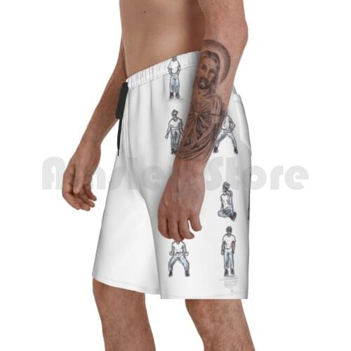 Napoleon Dance Beach Shorts Men Beach Pants Swimwear Napoleon Dynamite Dance Comedy Funny Film Tv Film Art Movie