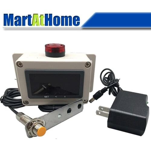 High-precision Electronic Tachometer Meter Counter Digital Display for Automatic Induction Cloth Inspection, Rolling Machine