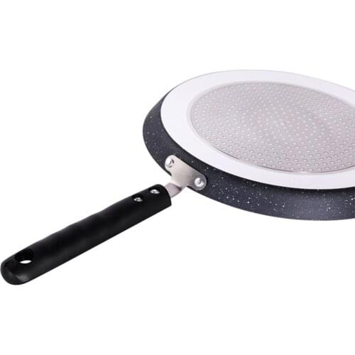 1 *34.2*18.2*2.2cm Frying Pan Non Stick Crepe Pan Induction Gas Hob Electric Tawa Crepe Pancake Saucepan
