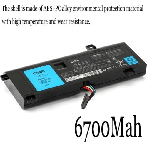 1PC New Laptop Battery Internal For Dell Alienware M14X R3 R4 R1 P39G G05YJ
