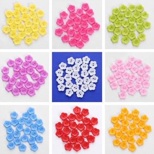 24 Pcs/Bag Resin 2 Hole Sewing Button Scrapbooking Embellishment Decorative Button Apparel Sewing Accessories