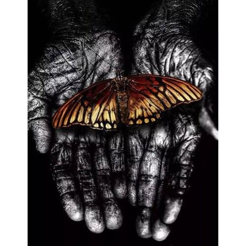 5D Diamond Painting Full Square Round Drill Butterfly Hand Diamond Embroidery Sale Home Decoration Mosaic Cross StitchZP-4646