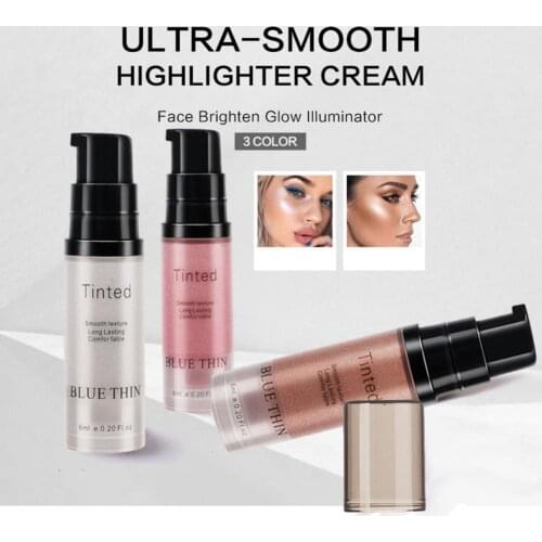 6ml Liquid Highlighter Bronzer & Highlighter Radiant Non-caking Cosmetic Natural Finish Liquid Highlighter Liquid Highlighter