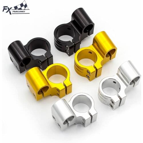 7/8" 22mm Handlebar Raise Clip On Motorcycles Handlebar Clip On Heads Clamp Fork 43mm 45mm 46mm 50mm 51mm 52mm