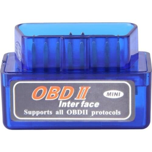OBD2 OBD II Wireless V2.1 Super Mini ELM327 Interface Bluetooth Car Scanner Diagnostic Tool Elm 327 for Android for Symbian Hot