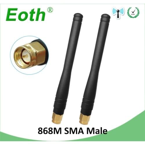 868MHz antenna 3dbi SMA Male straight antena 915MHz 20pcs GSM antenne 868 MHz 915 MHz antennas for gsm signal repeater Lorawan