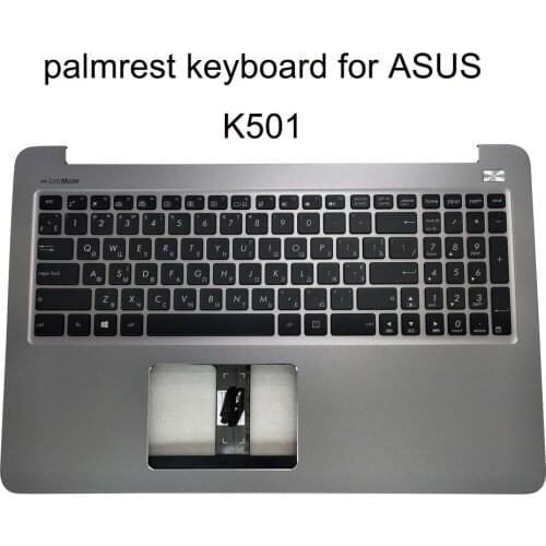 UA RU Palmrest backlight keyboard pc for Asus K501 K501LB K501UB K501UQ A501 Ukrainian notebook keyboards topcase 9Z.N8SLQ.Q01