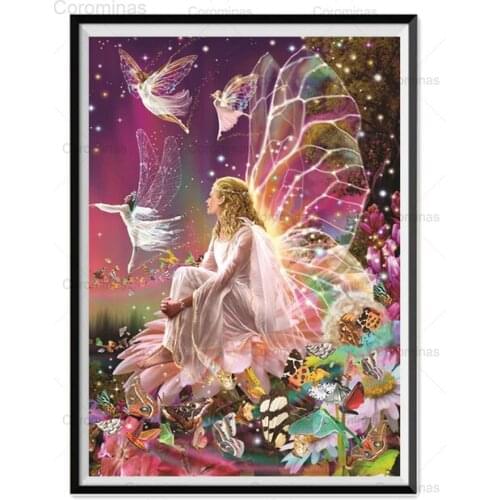 The New 5D Diy Full Diamond Beauty Diamond Painting Embroidery Mosaic Rhinestones Cross Stitch Kit Home Decoration Wall Art Gift