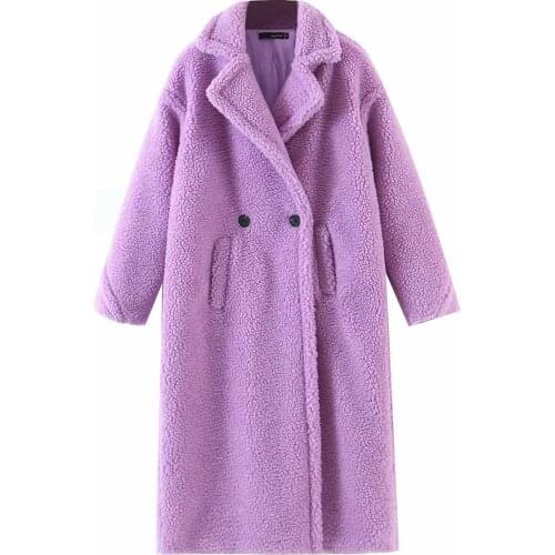 Winter coat women elegant faux fur coat plus size furry coat women jackets winter coat jacket outwear womens long fur coat white