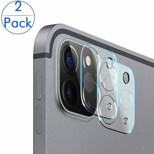 2pcs Full Cover HD Transparent Tempered Glass Lens Protector Back Camera Lens Clear For iPad Pro 11 Screen Protective Film
