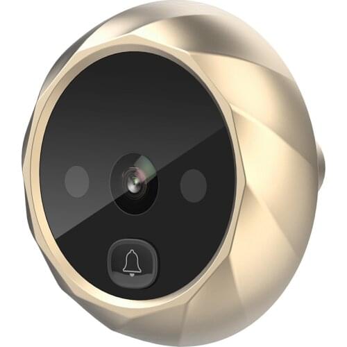 2.4 Inch Digital Doorbell LCD 90 Degree Eye Electronic Peephole Doorbell Infrared Camera Door Viewer E2S