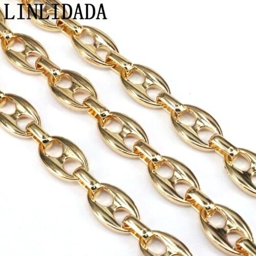 3 Meters, Fashion Gold Color Chain, Jewelry Findings, Beading Suppliers, Jewelry Suppliers