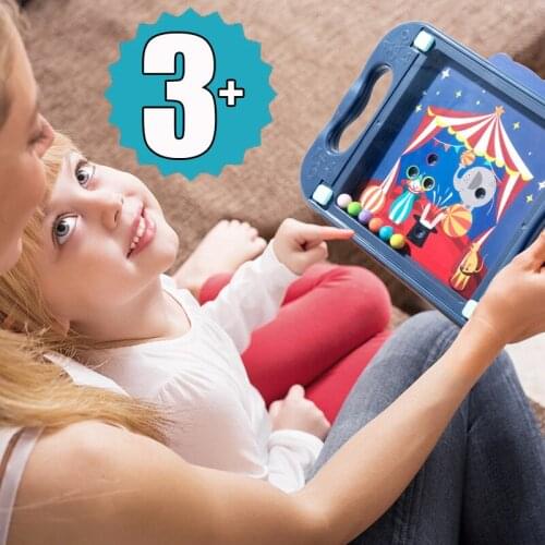 Children Balance Ball Maze Board Puzzle Cartoon Card Baby Montessori Maze Balance Game 3D Educational Toys Gift For Toddlers