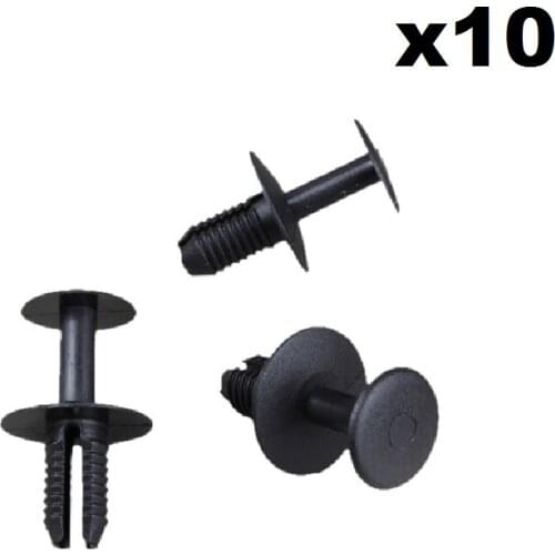 FOR BMW WHEEL ARCH COVER FASTENERS PLASTIC TRIM CLIPS x10 NEW SET FOR MERCEDES-BENZ 2019900292, 51471911992