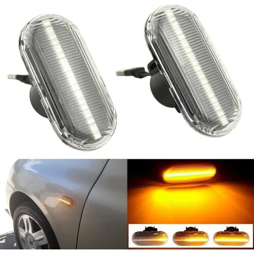 For Renault Clio I Espace III Kangoo Megane I Laguna I Dynamic Side Marker Lamp Blinker Turn Signal Light