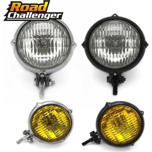 Motorcycle Modified Universal Light Head Lamp Headlight For Harley Dyna Softail Chopper Sportster